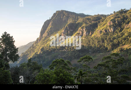 Ella Rock Mountain, Ella, Badulla Bezirk, Uva Provinz, Sri Lanka, Asien Stockfoto