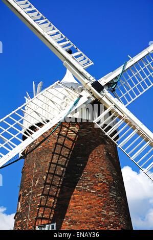 Grüns Windmühle und Wissenschaft-Center im Stadtteil Sneinton, Nottingham, Nottinghamshire, England, Vereinigtes Königreich, West-Europa. Stockfoto