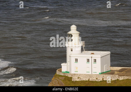 Hartland Point Lighthouse Stockfoto