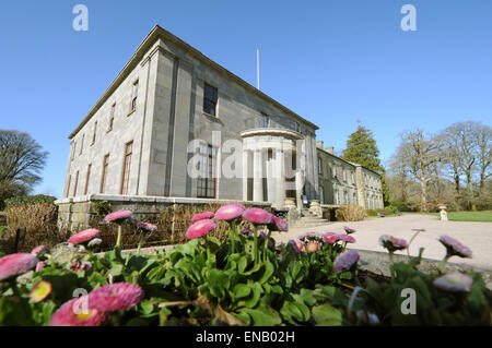 Arlington Court ist ein neoklassizistischen Stil Landhaus, National Trust, North Devon Stockfoto