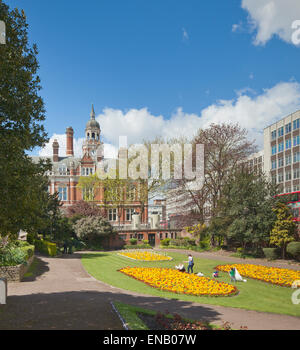 Queens Gardens Croydon. Stockfoto