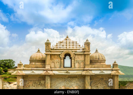 Hastagiri ist ein Jain-Tempel in der Nähe von Palitana in Gujarat, Indien Stockfoto