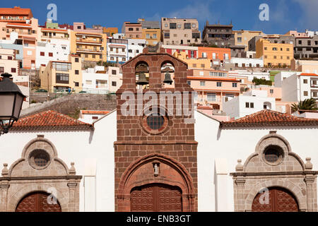 Kirche Iglesia De La Asunción in der Inselhauptstadt San Sebastian De La Gomera, La Gomera, Kanarische Inseln, Spanien, Europa Stockfoto