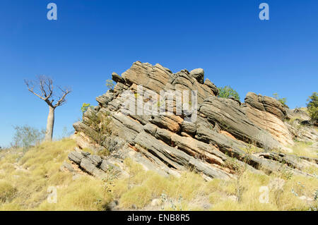 Rock-Formationen, Kimberley-Region, Western Australia, WA, Australien Stockfoto