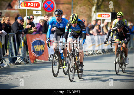 Viborg, Dänemark. 1. Mai 2015. Internationalen Radsport Rennen (UCI 1.2) Credit: Brian Bjeldbak/Alamy Live-Nachrichten Stockfoto