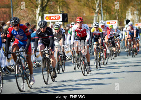 Viborg, Dänemark. 1. Mai 2015. Internationalen Radsport Rennen (UCI 1.2) Argon18 Scandinavia Credit: Brian Bjeldbak/Alamy Live-Nachrichten Stockfoto