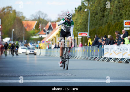 Viborg, Dänemark. 1. Mai 2015. Internationales Radrennen (UCI 1.2) Team ColoQuick Credit: Brian Bjeldbak/Alamy Live-Nachrichten Stockfoto