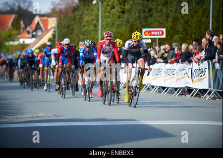 Viborg, Dänemark. 1. Mai 2015. Internationalen Radsport Rennen (UCI 1.2) Credit: Brian Bjeldbak/Alamy Live-Nachrichten Stockfoto