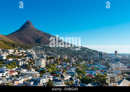Kapstadt (Sea Point) von Überkopfposition Stockfoto