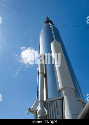 Raketenstart Raketen, Kennedy Space Center in Cape Canaveral, Florida, USA Stockfoto