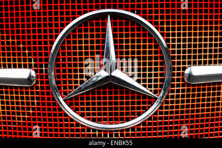 Mercedes-Benz Logo Stockfoto