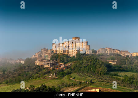 Hilltop Stadt Orvieto, Italien Stockfoto