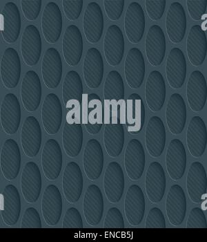 Dunkeln perforiert Papier. Nahtloser (aneinander) 3d Hintergrund.  Bearbeitbares Vektor EPS10. Siehe ähnliche Muster in meinem Portfolio. Stock Vektor