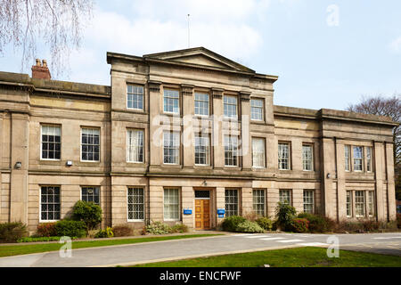 Didsbury aufgegeben MMU Gebäude Manchester metropolitan university Stockfoto