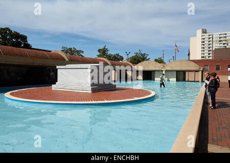 Atlanta, USA Georga "siehe", Martin Luther King, Jr., National Historic Site, Martin Luther King Jr. National Historic Site, Stockfoto