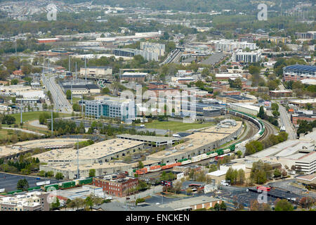 Midtown Atlanta in Georga USA Stockfoto