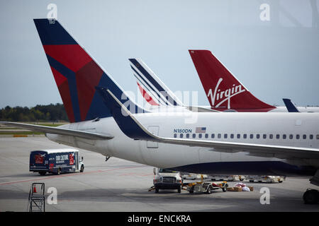 Atlanta, Georgia USA Hartsfield-Jackson Atlanta International Airport lokal bekannt als Flughafen Atlanta Hartsfield oder Hartsfi Stockfoto