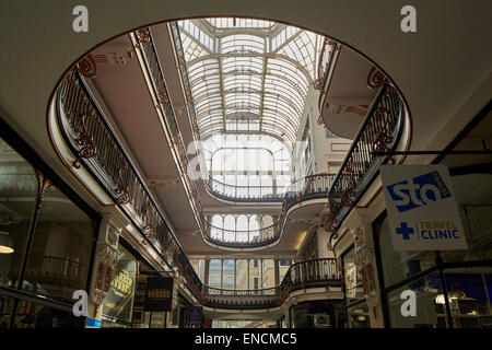 Barton Arcade St Ann's Square in Manchester Uk Stockfoto