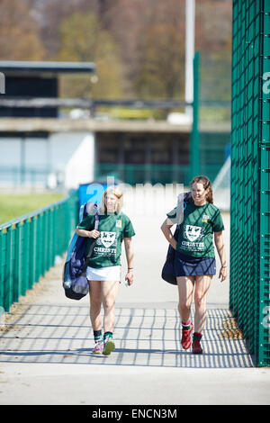 Aldi-Rekrutierung sponsor Christie die Schlacht im Norden zwischen Leeds, Liverpool und Manchester Universitäten in Liverpool. Stockfoto