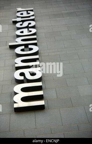 Manchester-Seufzer auf Crowne Plaza im Northern Quarter Stockfoto