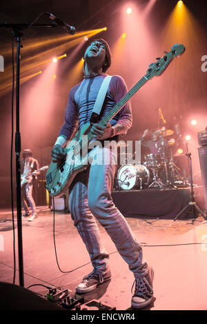 Leeds, UK. 2. Mai 2015. Die Krippen durchführen live in Leeds Town Hall im Rahmen der live bei Leeds 2015 Credit: Gary Mather/Alamy Live News Stockfoto