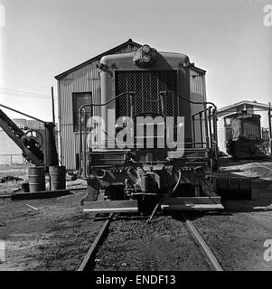 [Missouri-Kansas-Texas, Diesel elektrische Rangierlok Nr. 22] Stockfoto