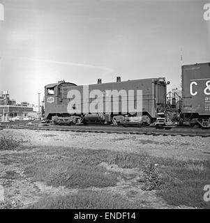 [Missouri-Kansas-Texas, Diesel elektrische Rangierlok Nr. 23] Stockfoto