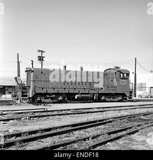 [Missouri-Kansas-Texas, Diesel elektrische Rangierlok Nr. 26] Stockfoto