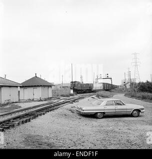 [Missouri-Kansas-Texas, Diesel elektrische Rangierlok Nr. 52] Stockfoto