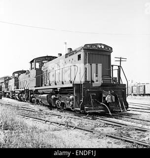 [Missouri-Kansas-Texas, Diesel elektrische Rangierlok Nr. 54] Stockfoto