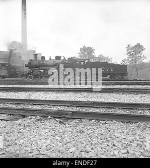 [Missouri-Kansas-Texas, Lok Nr. 271 mit Tender] Stockfoto