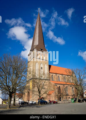 St.-Petri Kirche in Rostock Stockfoto