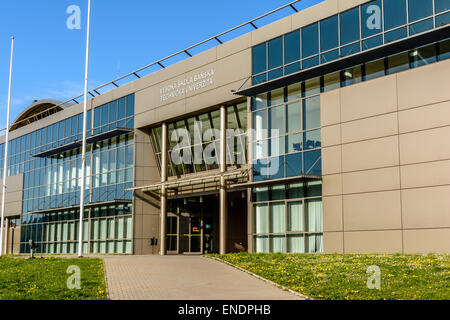 Gebäude der technischen Universität Ostrava Tschechien Stockfoto