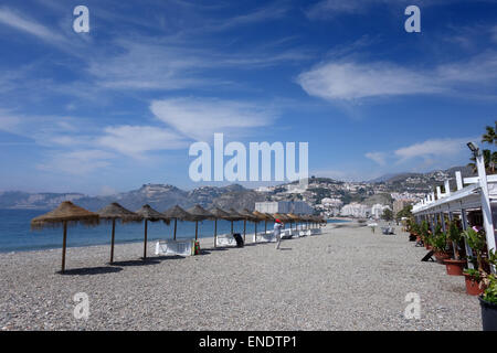 Almuñecar Strand Costa Tropical Spanien Spanisch Stockfoto