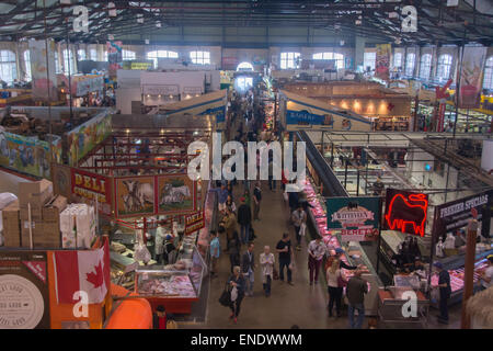 Historic St. Lawrence Market Gebäude in der Innenstadt von Toronto, Kanada. Stockfoto