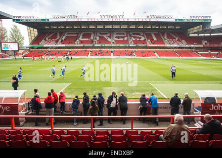 Das City Ground, Nottingham. Haus von Nottingham Wald F.C. Stockfoto