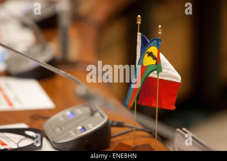 Noumea, Neukaledonien Ozeanien 21, Meetings, dritte Auflage des Oceania-Weltgipfel für nachhaltige Entwicklung, Vanuatu, PAM, Stockfoto