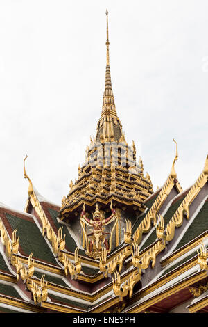 Dusit Maha Prasat Hall, Grand Palace und Wat Phra Kaeo, Bangkok, Thailand, Asien Stockfoto