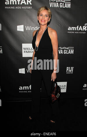 AmfAR LA Inspiration Gala zu Ehren Tom Ford gehostet von Gwyneth Paltrow Featuring: Sharon Stone wo: Hollywood, Kalifornien, USA bei: 30. Oktober 2014 Stockfoto