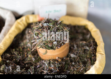 Weihrauch bei den Wochenendmarkt in Thimphu, Bhutan, Asien Stockfoto