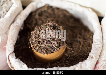 Weihrauch bei den Wochenendmarkt in Thimphu, Bhutan, Asien Stockfoto