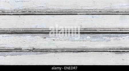 Weiße Holzplanken Vintage oder Grunge Hintergrundtextur Stockfoto