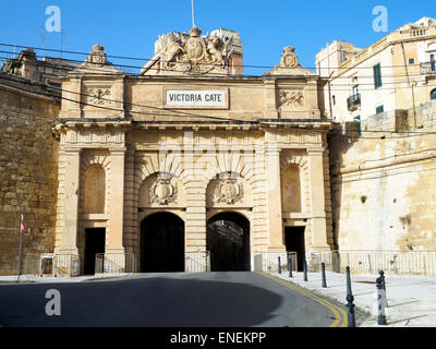 Victoria-Tor - Valletta, Malta Stockfoto
