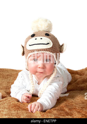 Baby Affen Hut Stockfoto