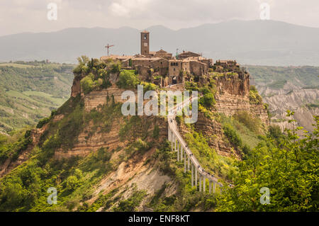 Civita di Bagnoregio, Italien Stockfoto