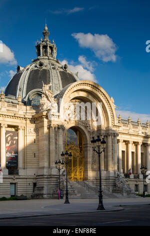 Abendsonne über dem Petit Palais, Paris, Frankreich Stockfoto