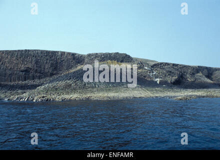 Insel des Personals, der Hirte im Vordergrund Schottland Circa 1970er Jahre Stockfoto