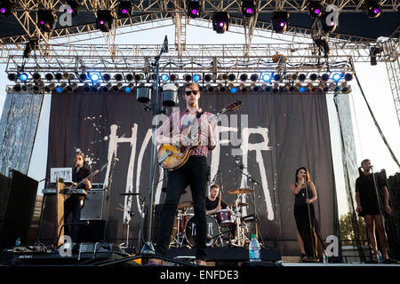 Memphis, Tennessee, USA. 3. Mai 2015. Hozier führt an der Beale Street Music Festival in Memphis, TN © Raffe Lazarian/ZUMA Wire/ZUMAPRESS.com/Alamy Live-Nachrichten Stockfoto