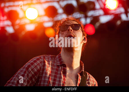 Memphis, Tennessee, USA. 3. Mai 2015. Hozier führt an der Beale Street Music Festival in Memphis, TN © Raffe Lazarian/ZUMA Wire/ZUMAPRESS.com/Alamy Live-Nachrichten Stockfoto