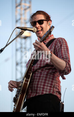 Memphis, Tennessee, USA. 3. Mai 2015. Hozier führt an der Beale Street Music Festival in Memphis, TN © Raffe Lazarian/ZUMA Wire/ZUMAPRESS.com/Alamy Live-Nachrichten Stockfoto